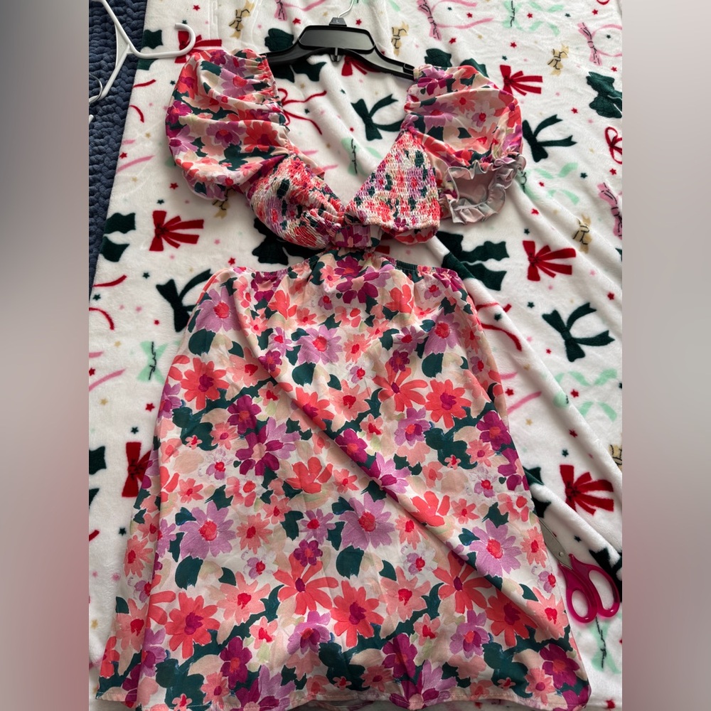 Shein Floral Dress